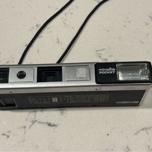 Pocket Camera - Black and Silver